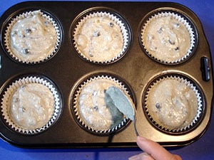 Rezept für Heidelbeer Muffins