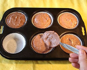 Schoko Bananen Muffins